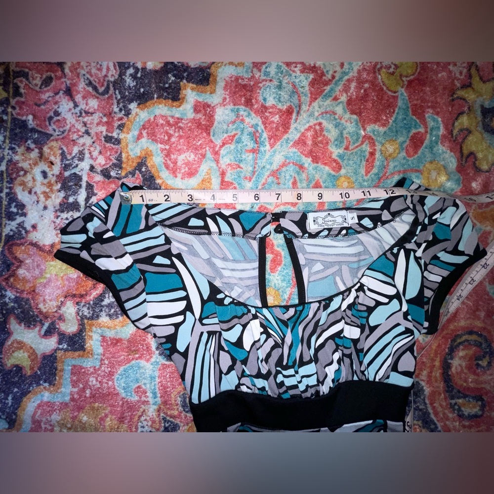 Adorable Multi Color And Pattern Dress Euc Size:S… - image 5